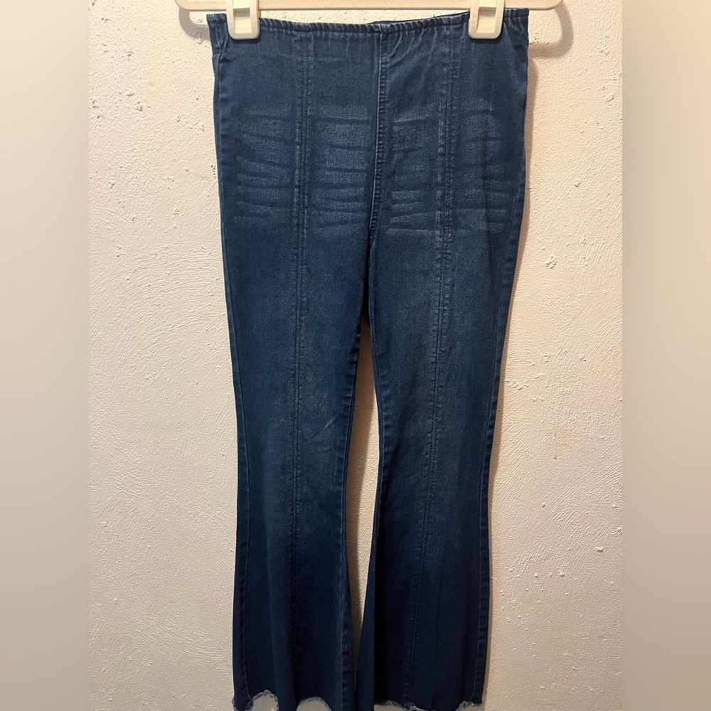 Tinseltown Blue Flare Leg Stretch Jeans